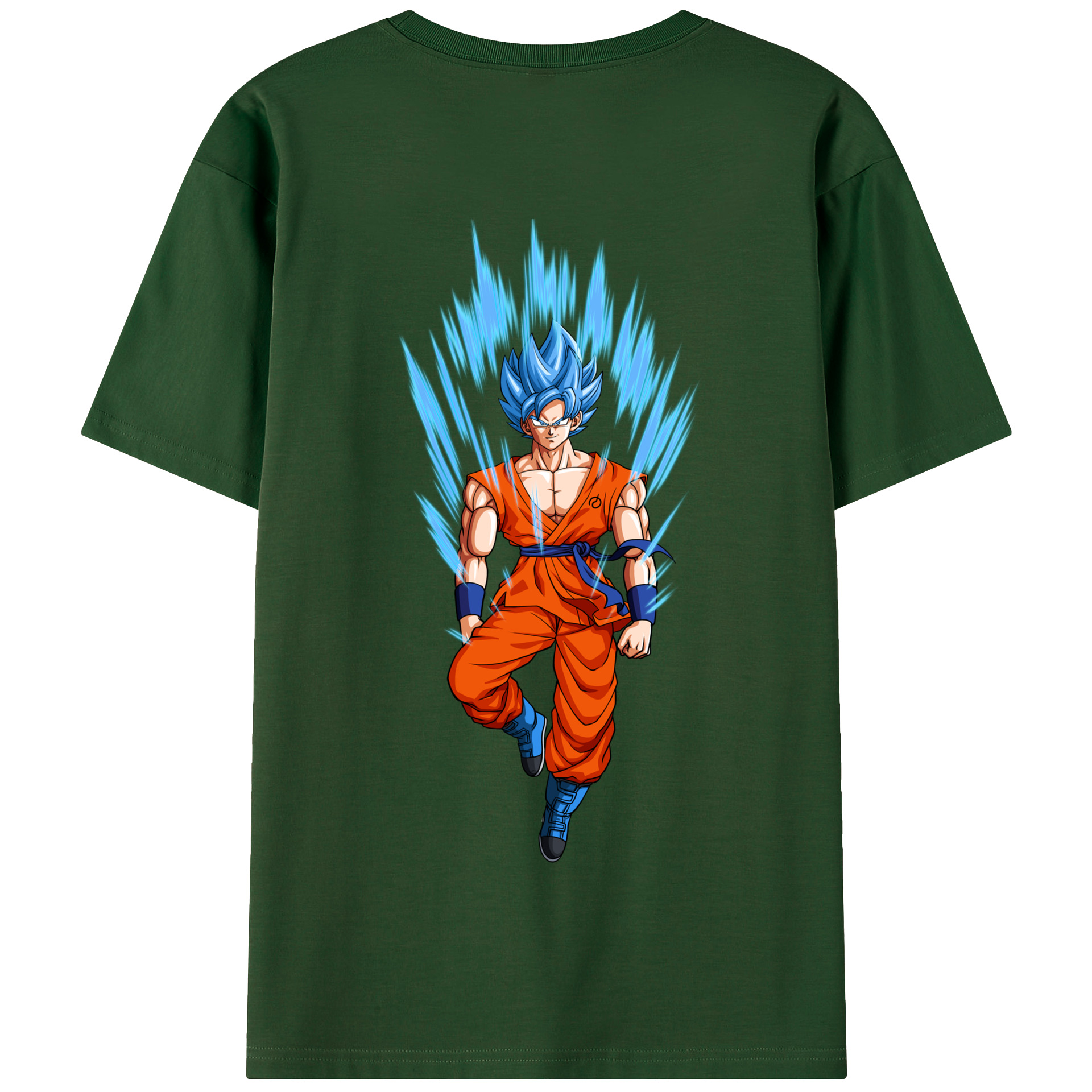（画像用） ドラゴンボール 孫 悟飯（そんごはん）DRAGON BALL Son Gohan 綿100％半袖Tシャツ（背面プリント）